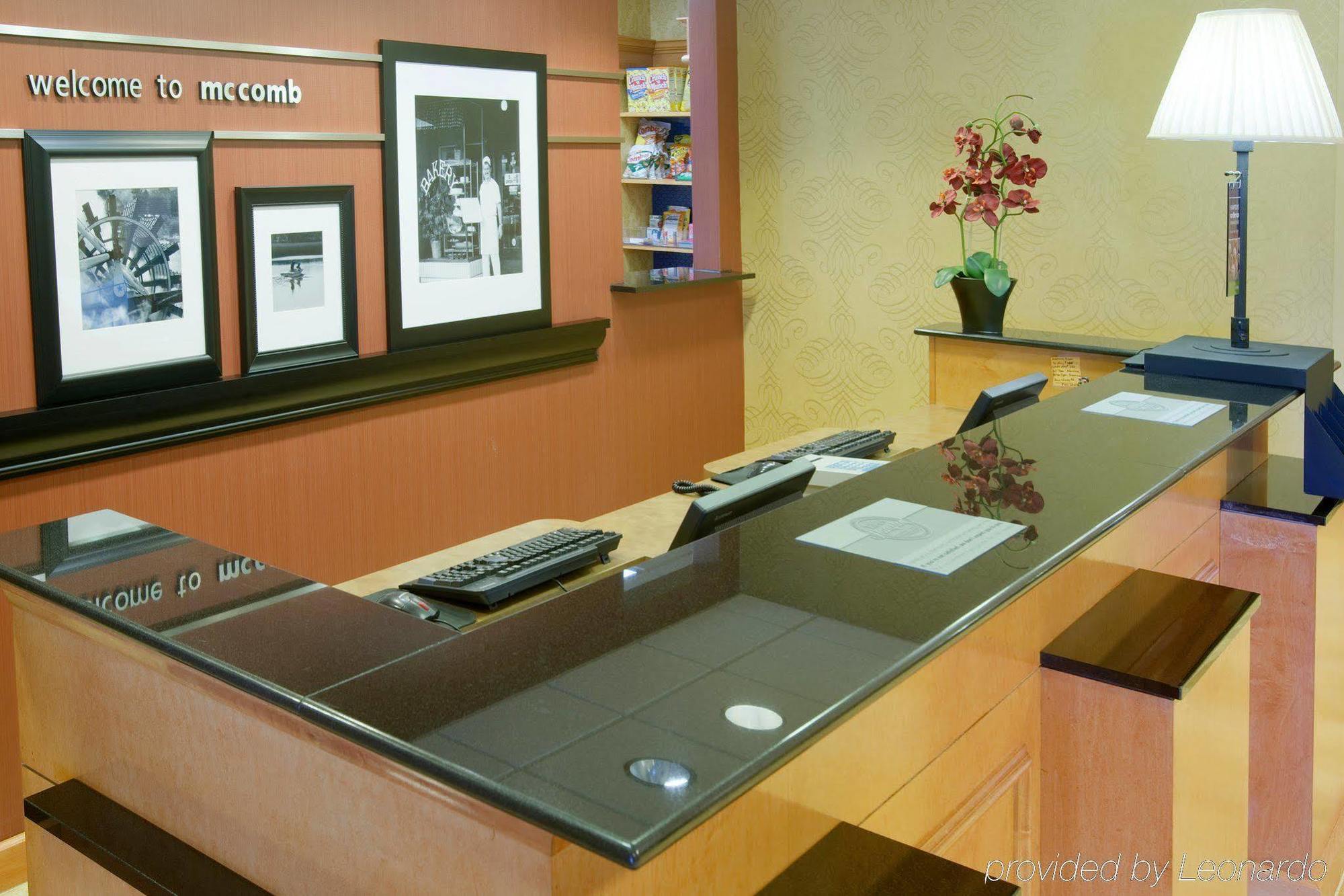 Hampton Inn & Suites Mccomb Interieur foto